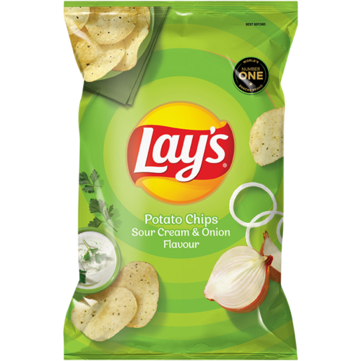 Bag of Sour Cream and Onion Lays